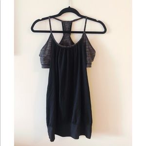 Lululemon “No Limit” Tank Top with Built-In Bra